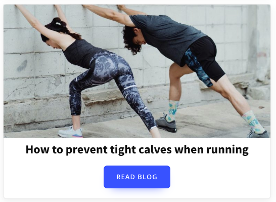 How to prevent tight calves when running
